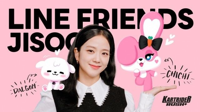 JISOO X LINE FRIENDS X KARTRIDER RUSH+ (2021) 